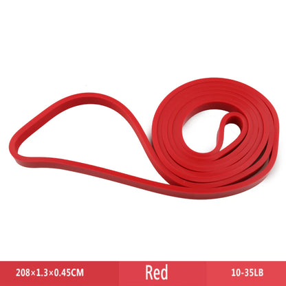 Natural Rubber Resistance Bands, Fitness Rally, Body Building, Yoga Pull Up, 41 ", 208Cm