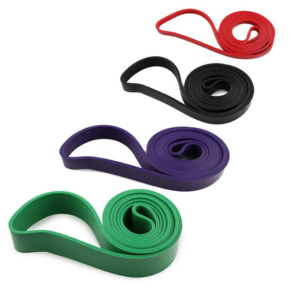 Natural Rubber Resistance Bands, Fitness Rally, Body Building, Yoga Pull Up, 41 ", 208Cm