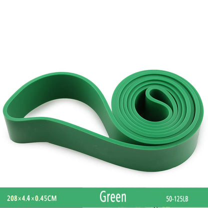 Natural Rubber Resistance Bands, Fitness Rally, Body Building, Yoga Pull Up, 41 ", 208Cm