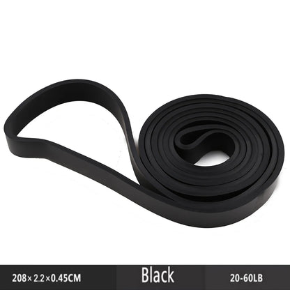 Natural Rubber Resistance Bands, Fitness Rally, Body Building, Yoga Pull Up, 41 ", 208Cm